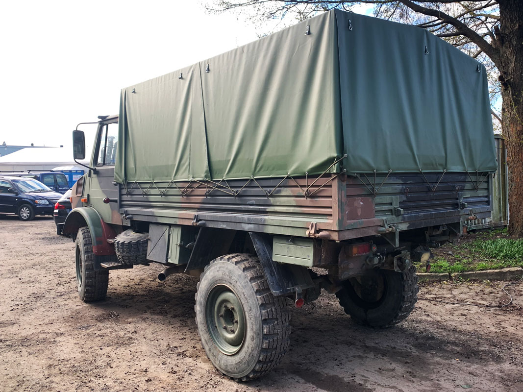 UNIMOG pārsegs