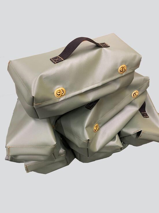 Covers and bags from durable PVC