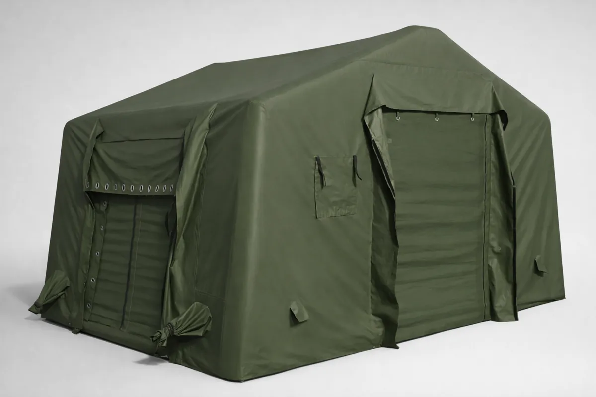 piepūšamā telts - mobīlais komandcentrs